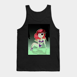 GREEN LAGOON PIN UP GIRL Tank Top